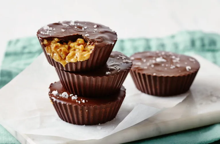 Healthier Chocolate Peanut Butter Cups Recipe