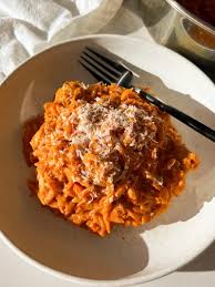 Delicious Turkey Meatballs with Vodka Orzo