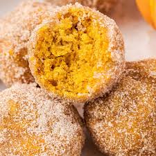 Pumpkin Donut Holes Recipe