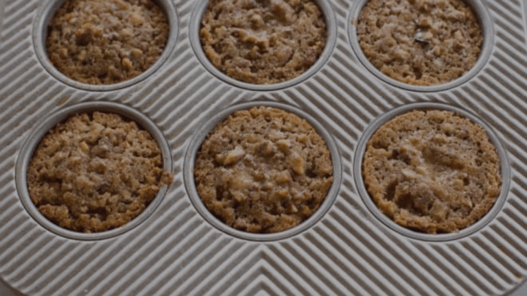 Pecan Pie Blender Muffins : A Sweet Treat with a Healthy Twist