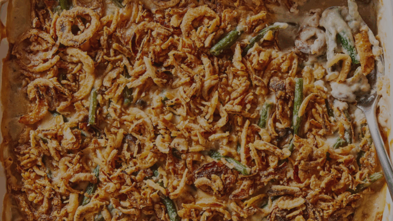 Classic Green Bean Casserole Recipe: A Timeless Favorite