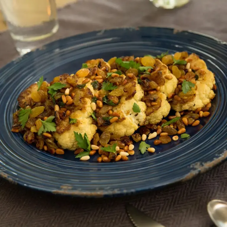 Valerie Bertinelli Cauliflower Steak Recipe