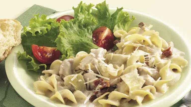 Artichoke Pasta Slow Cooker Recipe