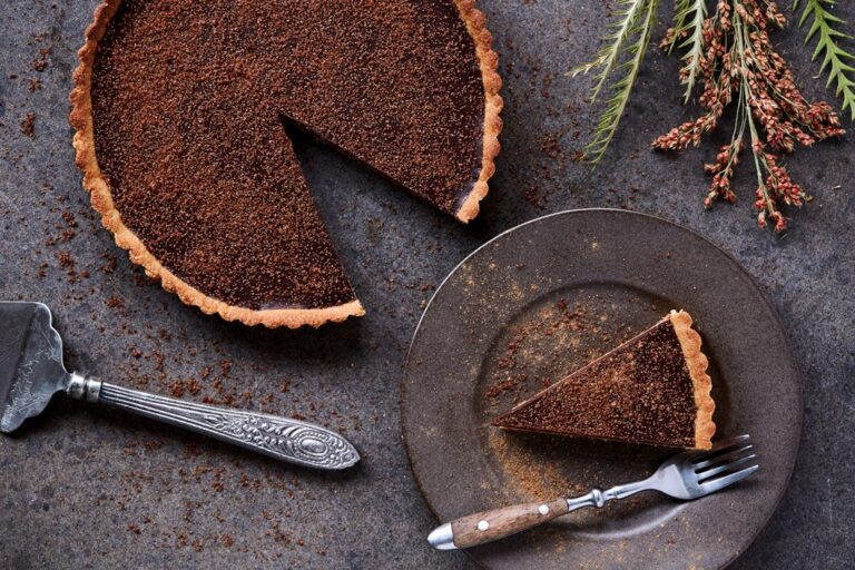 Paleo Vegan Chocolate Tart