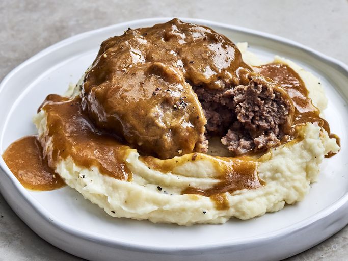 Easy Salisbury Steak Express Pressure Cooker Recipe