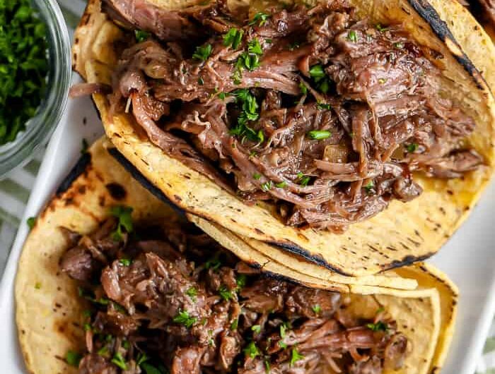 Barbacoa Stackers Slow Cooker Recipe