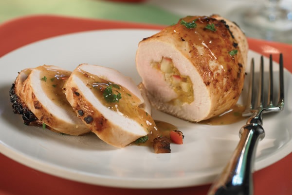Apple and Brie Stuffed Chicken Recipe