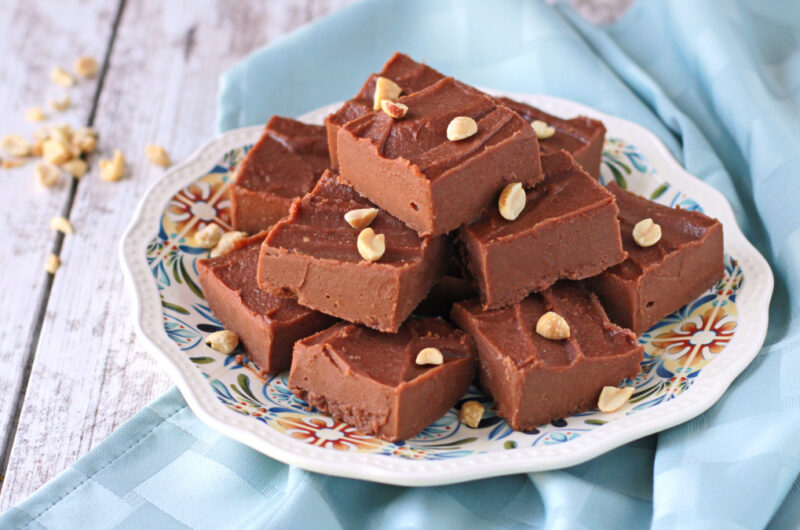 Keto Chocolate Peanut Butter Fudge Recipe