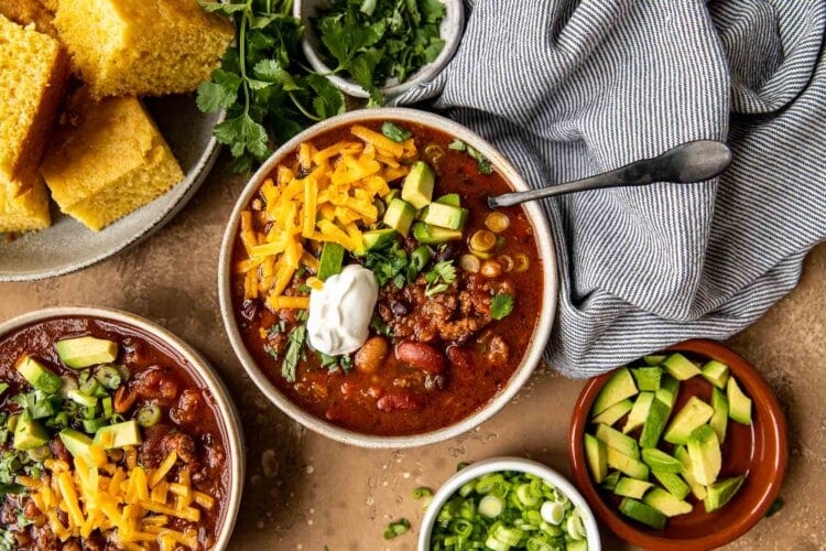Four Bean Spicy Chili: A Bold Slow Cooker Favorite