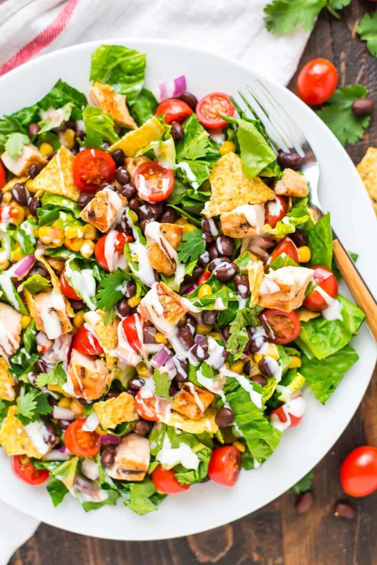 Fresh, Flavorful, and Easy: BBQ Chicken Salad in the Crock-Pot