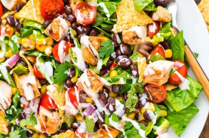 Fresh, Flavorful, and Easy: BBQ Chicken Salad in the Crock-Pot