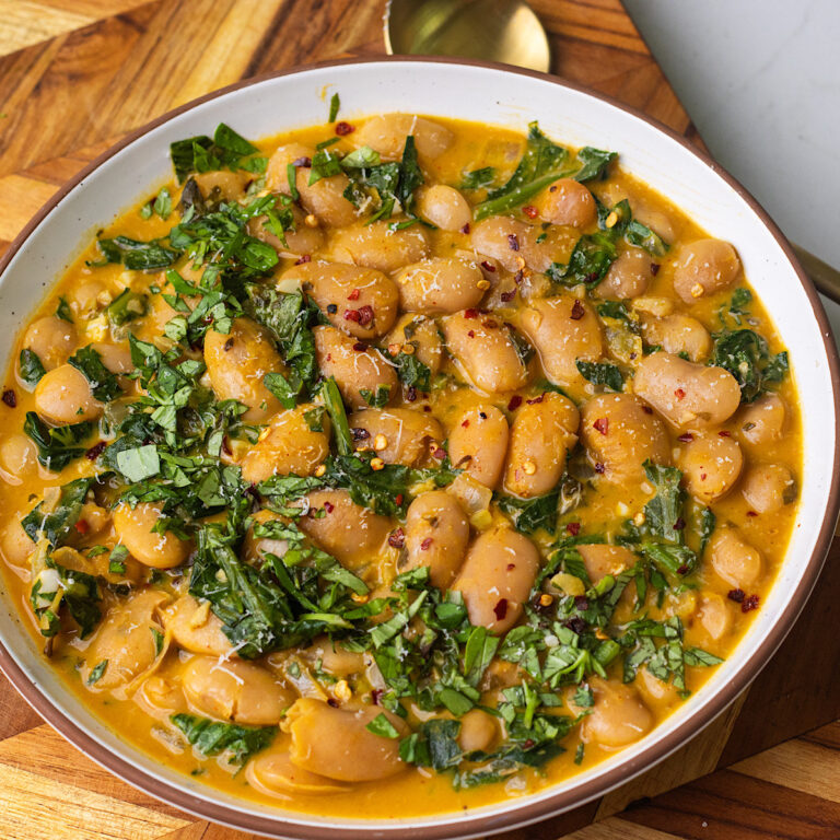 Creamy Pumpkin Butter Beans