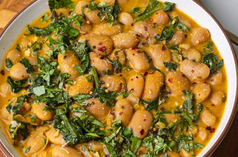 Creamy Pumpkin Butter Beans