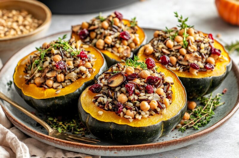 Cran-Orange Acorn Squash: A Vibrant Pressure Cooker Side Dish