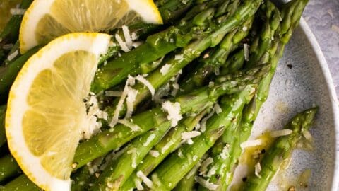 Asparagus and Cheese Express Pressure Cooker Recipe