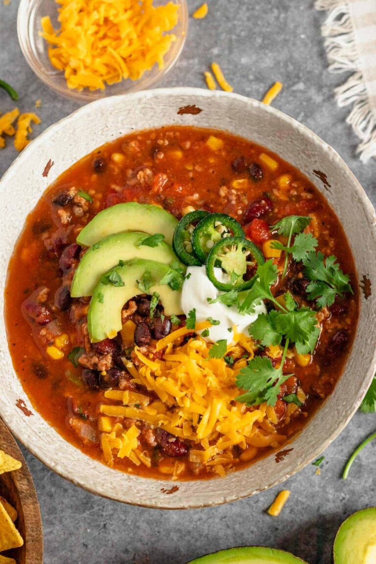 Paula Deen Taco Soup Recipe