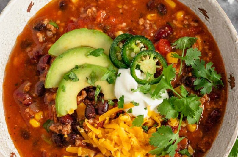 Paula Deen Taco Soup Recipe