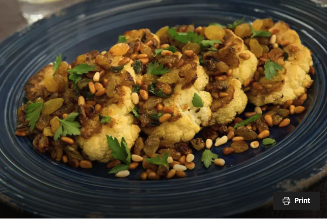 Valerie Bertinelli Cauliflower Steak Recipe