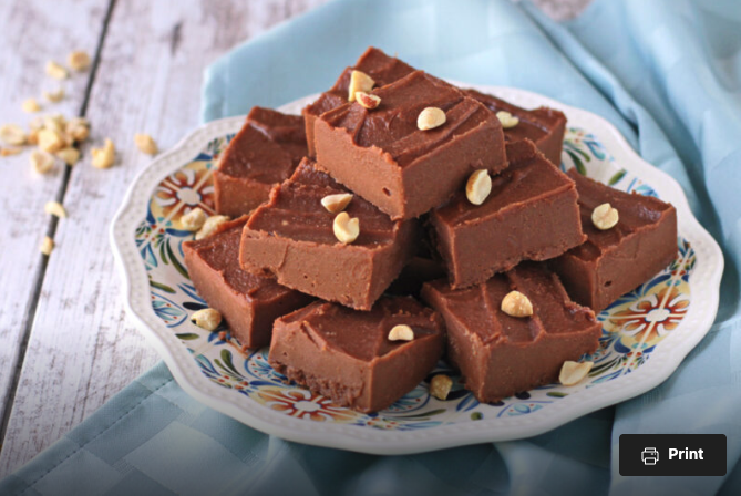 Keto Chocolate Peanut Butter Fudge Recipe