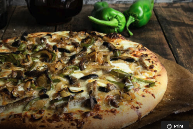 Ultimate Veggie Philly Cheese Steak Pizza: A Flavor Explosion!