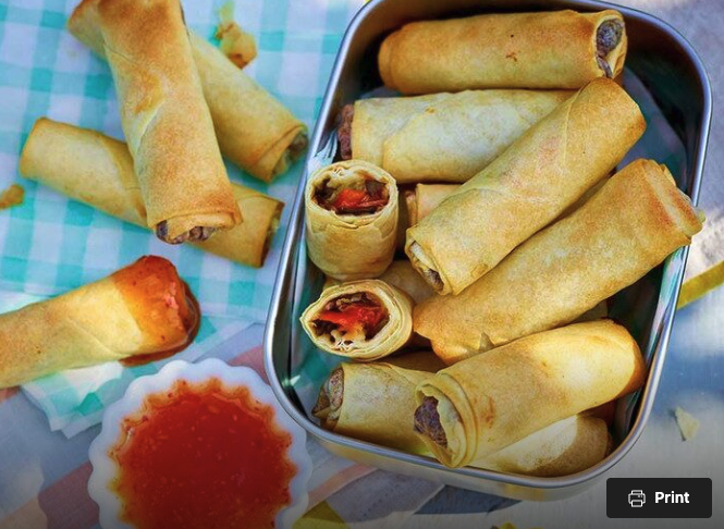 The Best Spring Roll Recipe with an Air Fryer