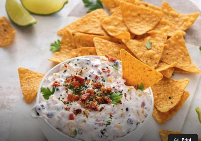Fiesta Dip with Garlic Knots: A Festive Slow Cooker Appetizer