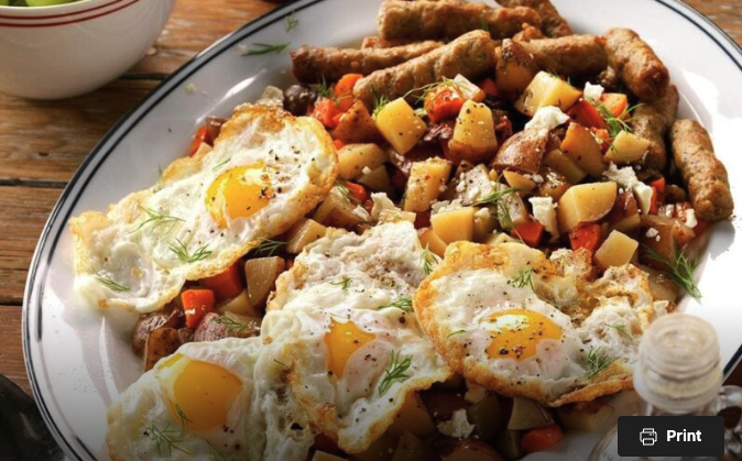 Loaded Breakfast Hash Slow Cooker Recipe