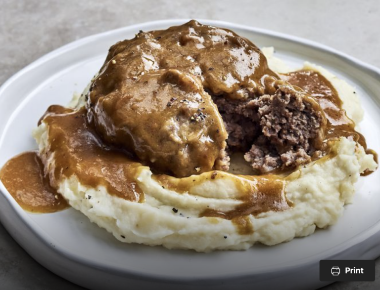 Easy Salisbury Steak Express Pressure Cooker Recipe