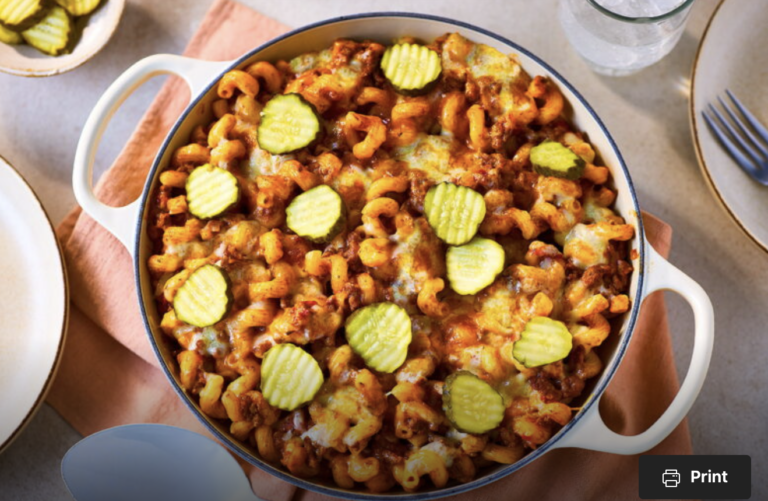 Cheeseburger Pasta Slow Cooker Recipe