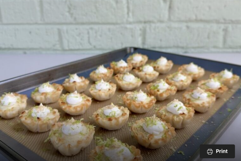 Key Lime Pie Bites: A Tangy and Sweet Bite-Sized Treat