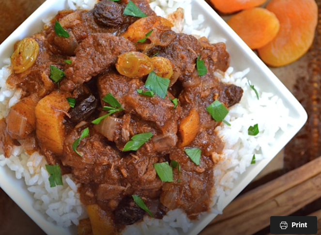 Autumn Apricot Beef Ragoût Recipe