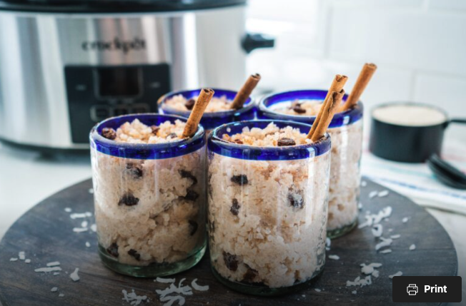 Arroz Con Leche de Coco Recipe