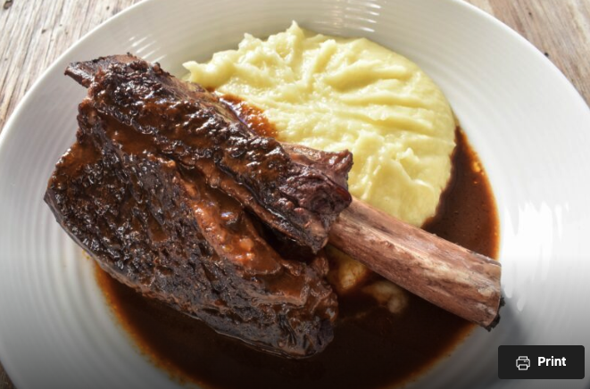 Italian Braised Short Ribs (Slow Cooker Recipe)
