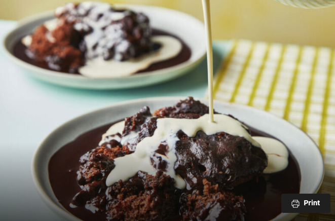 Hot Chocolate Slow Cooker (Pudding Cake‑Style)