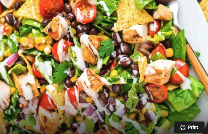 Fresh, Flavorful, and Easy: BBQ Chicken Salad in the Crock-Pot