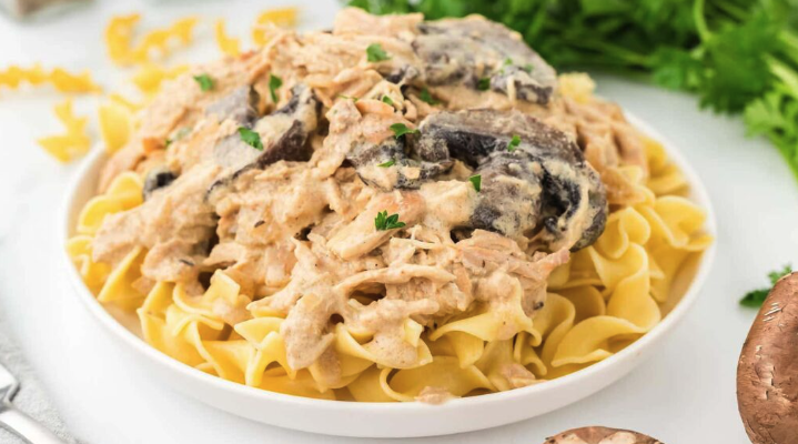 Cozy Up with 3-Cheese Chicken and Noodles: A Slow Cooker Delight