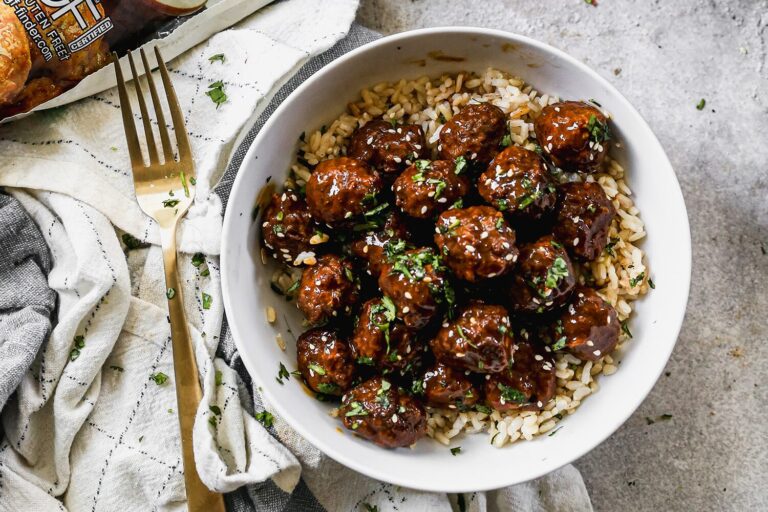 Slow Cooker Asian Meatballs Recipe