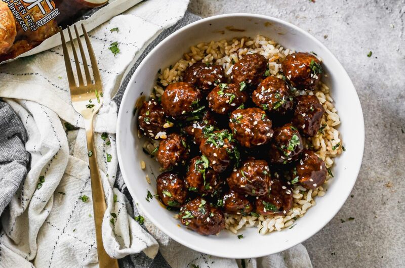 Slow Cooker Asian Meatballs Recipe