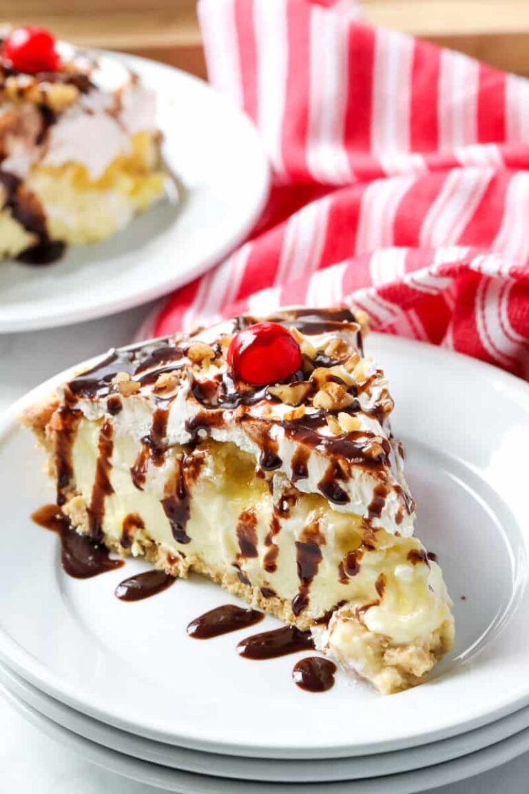 Banana Split Pie Recipe