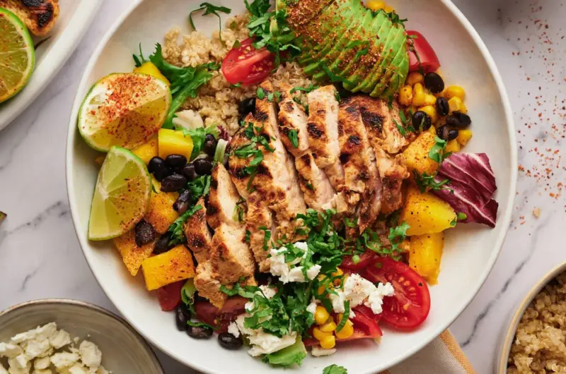 BBQ Chicken Quinoa Bowl: A Protein-Packed Slow Cooker Meal