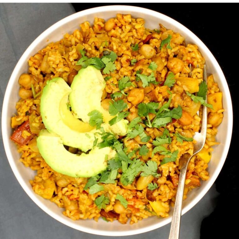 Easy Chickpea Rice Pilaf