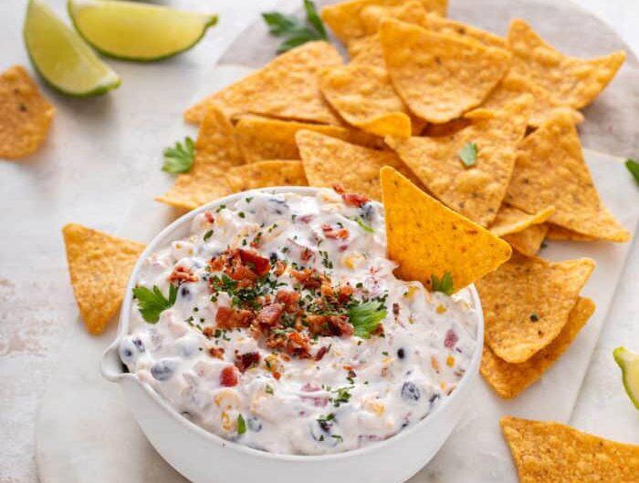 Fiesta Dip with Garlic Knots: A Festive Slow Cooker Appetizer