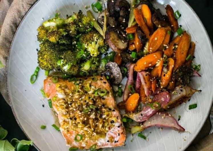Pan Seared Salmon with Beurre Blanc and Rosemary Fingerling Potatoes