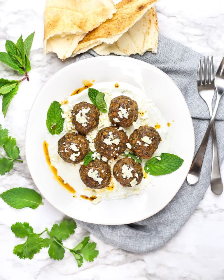 Mediterranean Lamb Meatballs