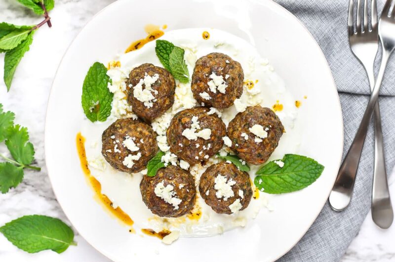 Mediterranean Lamb Meatballs