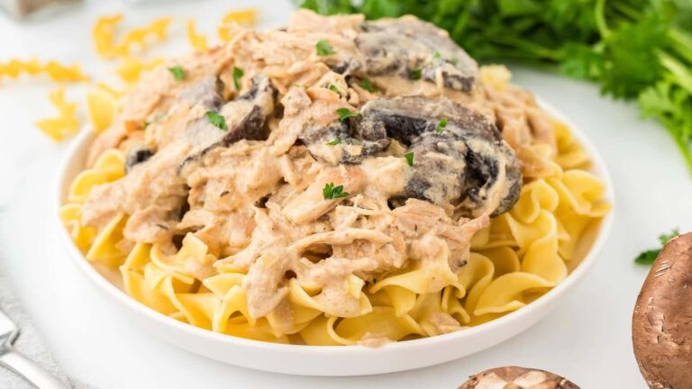 Cozy Up with 3-Cheese Chicken and Noodles: A Slow Cooker Delight