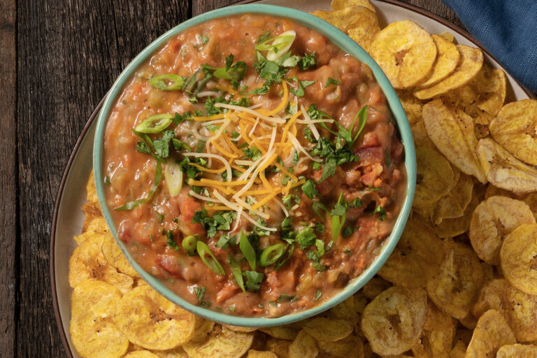 Black Bean Dip with Seared Chorizo Multicooker Recipe