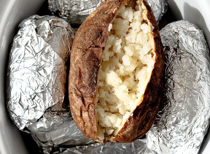 Slow Cooker “Baked” Potatoes