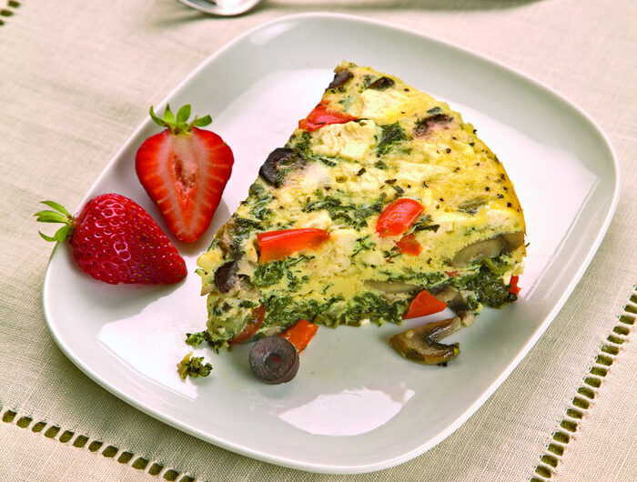 Slow Cooker Mediterranean Frittata