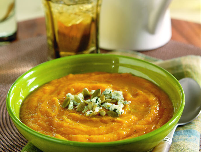 Slow Cooker Autumn Apple & Squash Soup